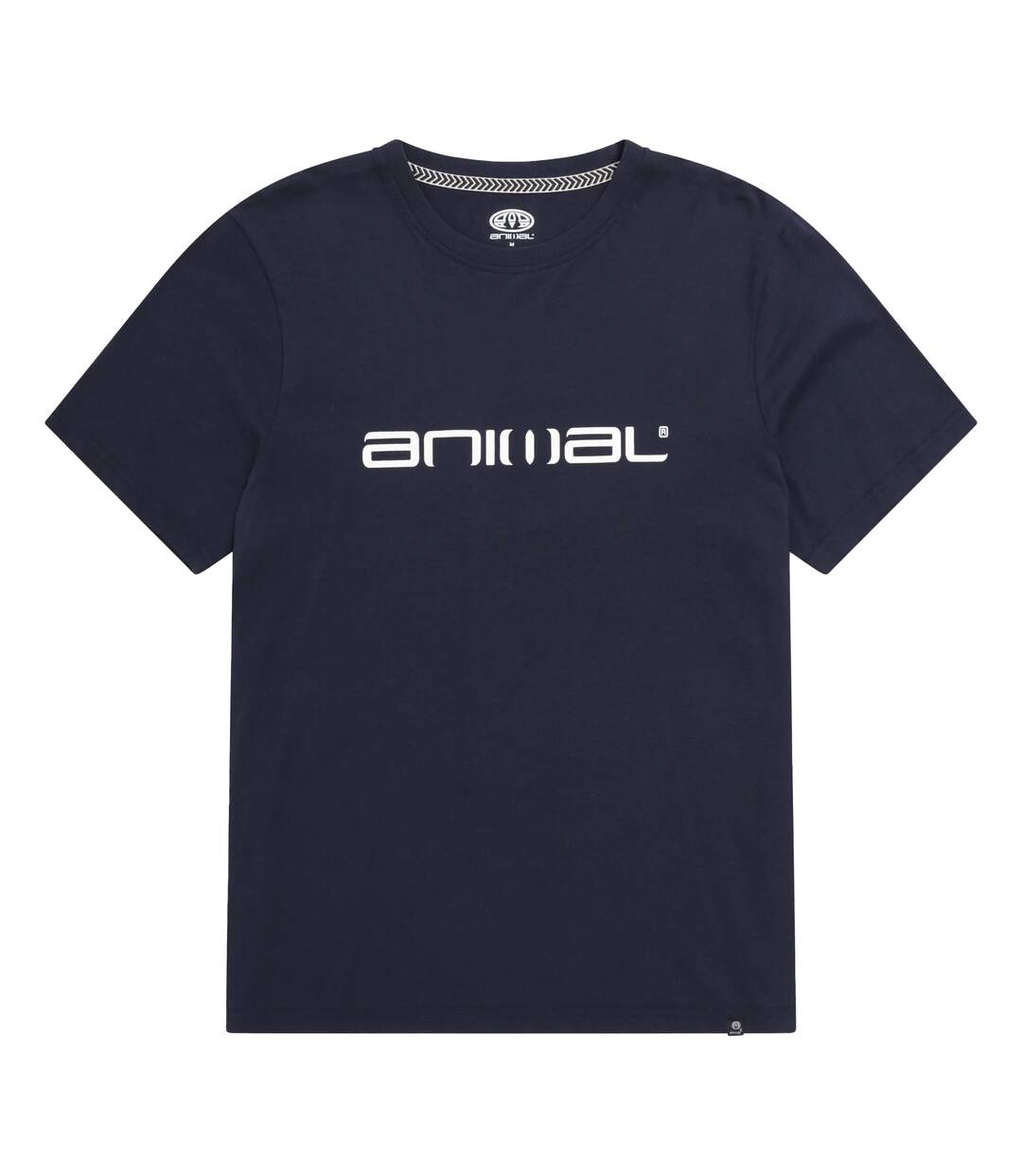 T-shirt classico homme bleu marine Animal Animal