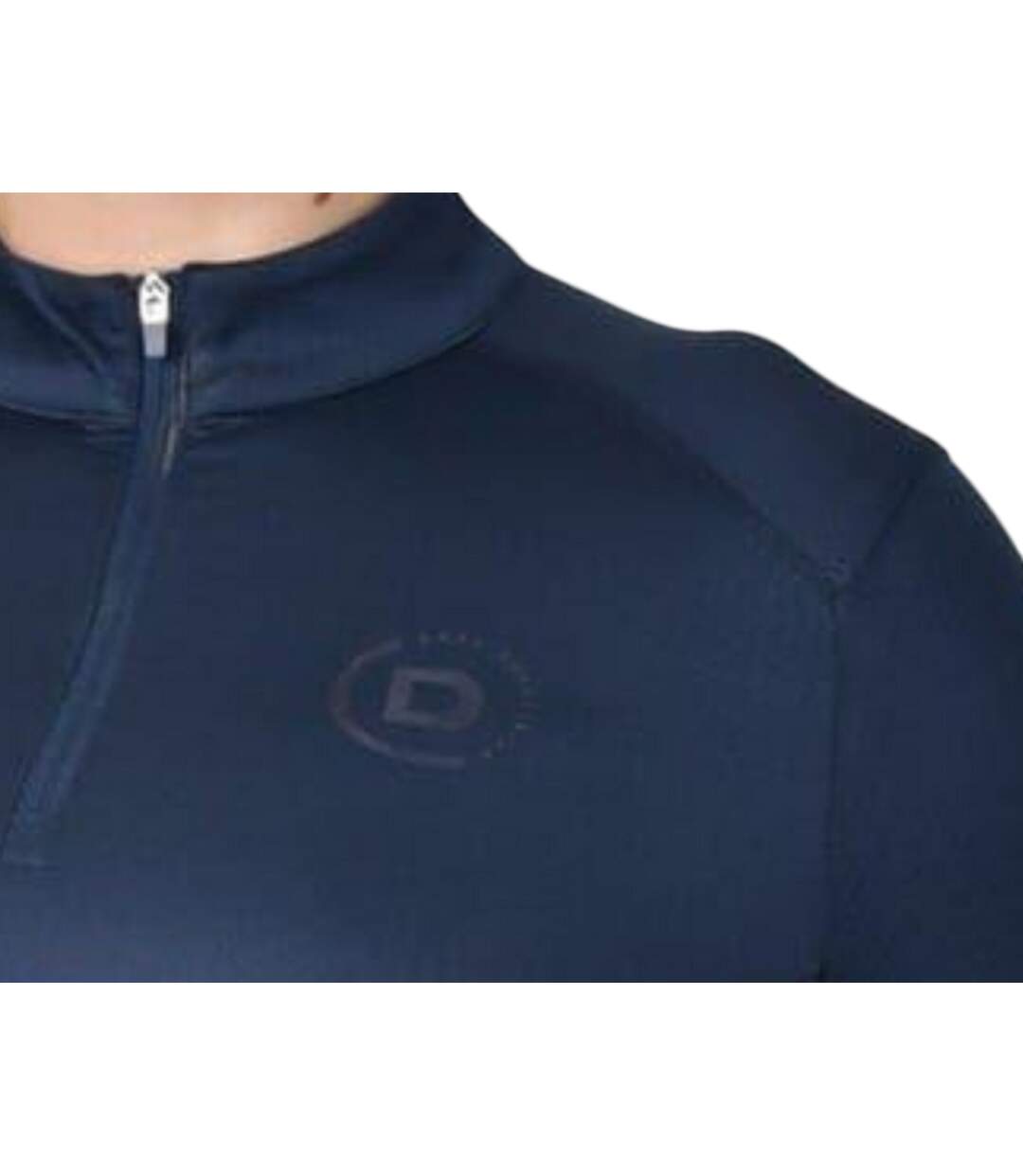 Haut Manches Longues Motif/style Logo Femme Bleu Marine Dublin-4