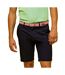 Asquith & Fox Mens Casual Chino Shorts (Black) - UTRW4908