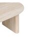 Table basse en bois effet travertin ANAYA - Beige-5