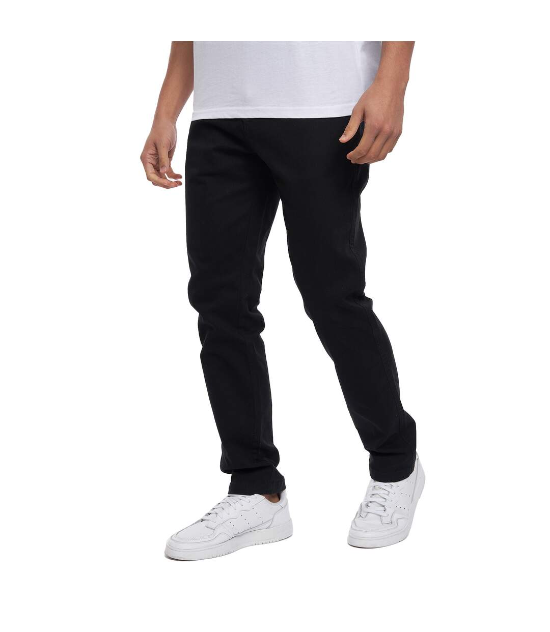 Chino Roysden Homme Noir Crosshatch-3