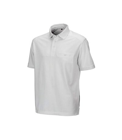 Result Mens Work-Guard Apex Short Sleeve Polo Shirt (White)