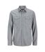 Mens Sheridan Chest Pocket Shirt Light Grey Melange Jack And Jones-2