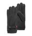 Isotoner Gants homme tactiles en tissu microfibre - doublés fausse fourrure-1
