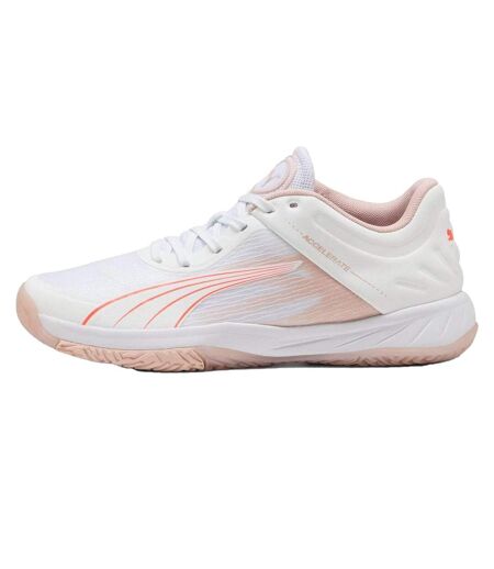 Womens/ladies Accelerate Turbo Handball Trainers White Puma