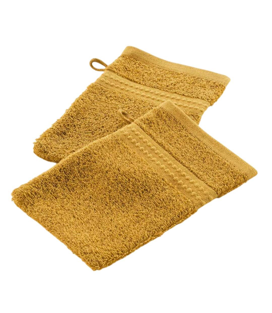 Lot de 2 Gants de Toilette Excellence 15x21cm Tournesol-1