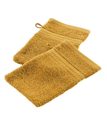 Lot de 2 Gants de Toilette Excellence 15x21cm Tournesol