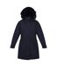 Womens/ladies shiloh faux fur trim parka navy Regatta-1