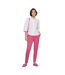 Pantalon Femme Rose Boss-4
