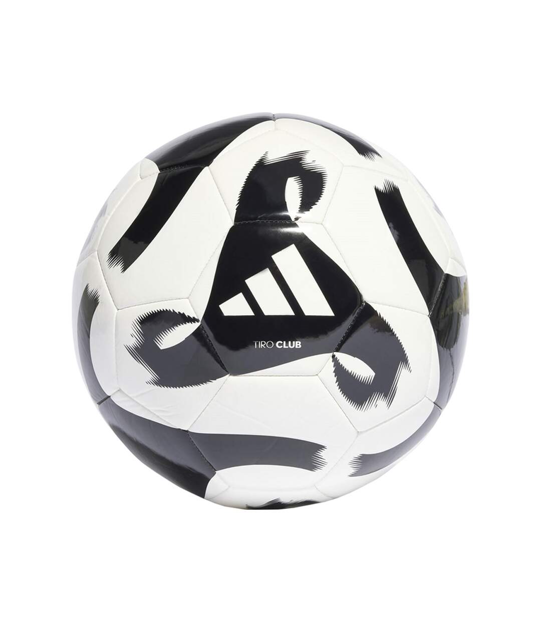 Ballon De Foot Tiro Club Taille 5 Blanc Noir Adidas-1