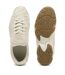 Mens King Suede Round Toe Shoes Alpine White Puma-4