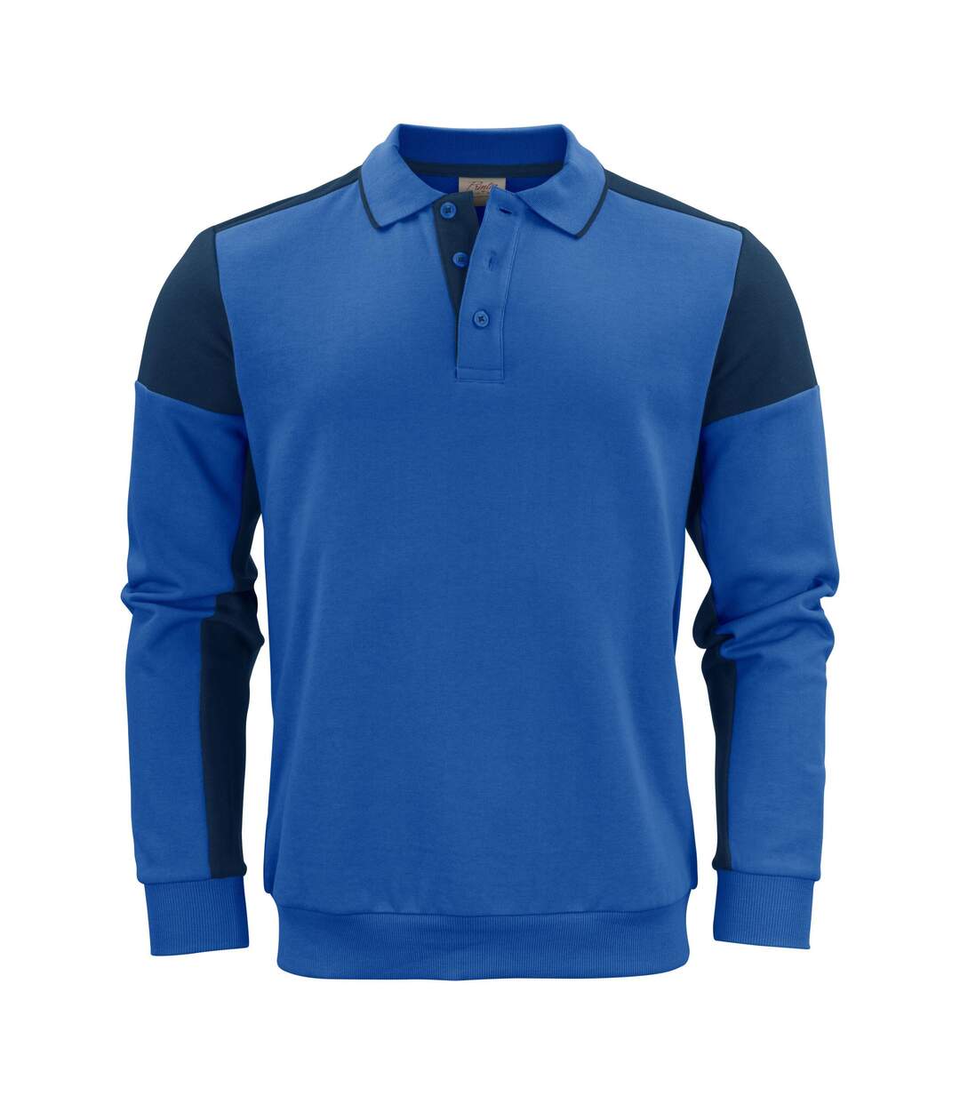 Polo Sweat Prime Adulte Cobalt Bleu Marine Printer-2