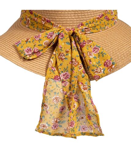 Isotoner Chapeau femme capeline foulard