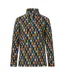 Womens/ladies Orla Kiely Oval Half Zip Fleece Top Navy Multicoloured Regatta-2