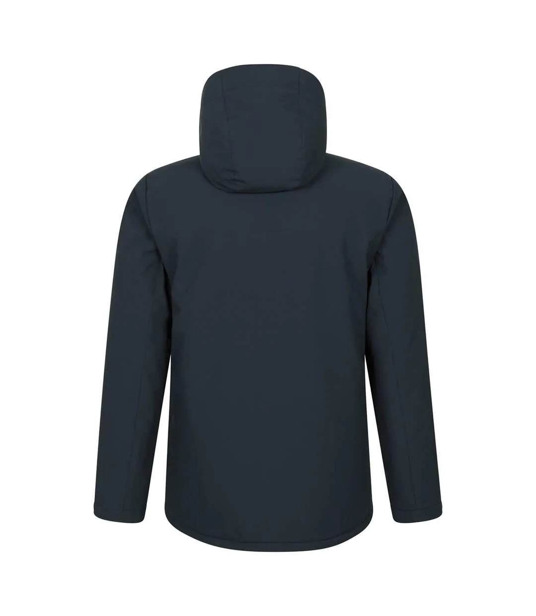 Mens Langdon Water Resistant Padded Parka Navy Mountain Warehouse-3