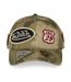 Casquette baseball effet usé avec patch Kamo Forest Vondutch-2