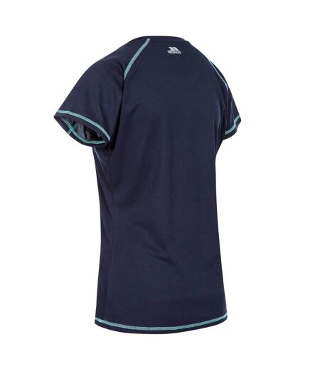 T-shirt De Sport Viktoria Femme Bleu Marine Trespass