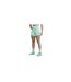 Womens/ladies Hyrox Compression Shorts Mint Puma-1