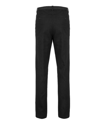 Pantalon chino taille élastiquée - Homme - 03178 - noir