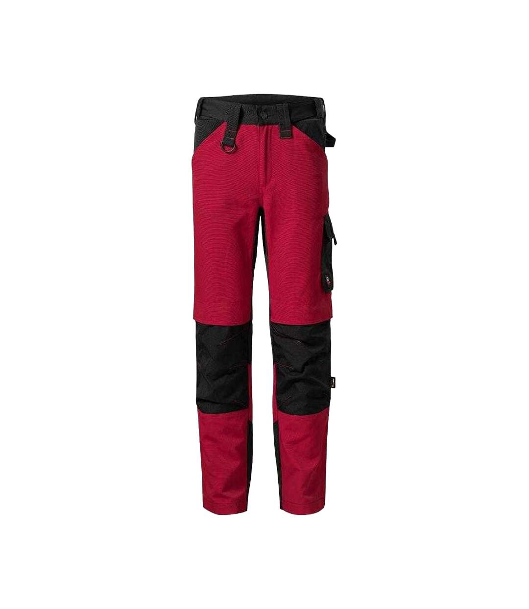 Pantalon De Travail Vertex Homme Noir Rouge Rimeck-1