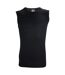 Mens 6 Pack Sleeveless Thermal Vests Winter Base Layer Underwear-3