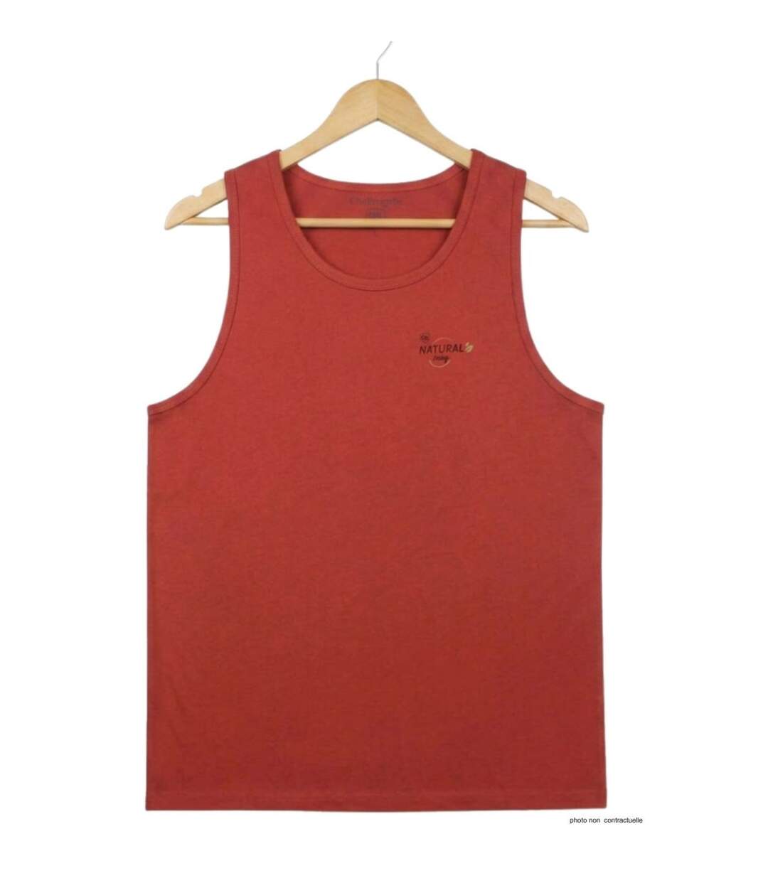Débardeur Coton Brique Homme CHALLENGER SPOKE1 – Confort & Style Casual-2