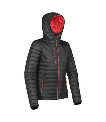 Veste Gravity Femme Noir Vrai Rouge Stormtech