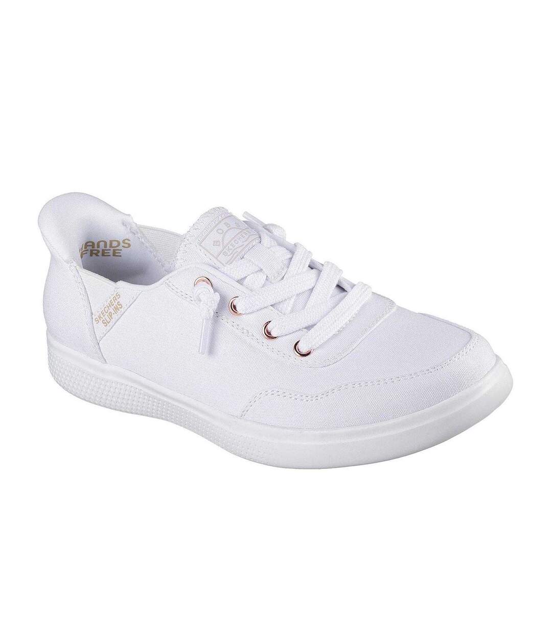 Baskets Bobs Femme Blanc Skechers-1