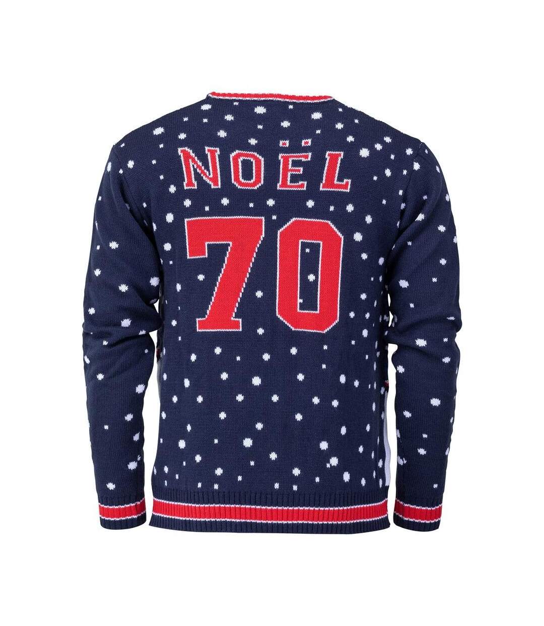 Pull de noël marine homme psg 70-2