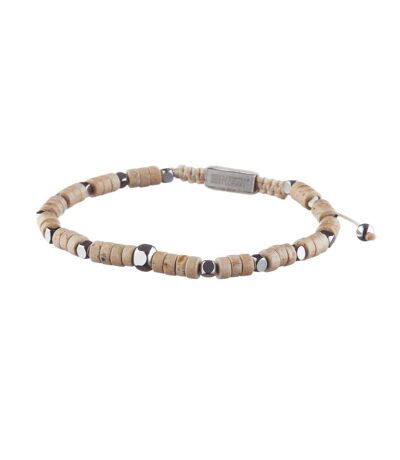 Bracelet beige/acier homme geographical norway 315018 - taille unique