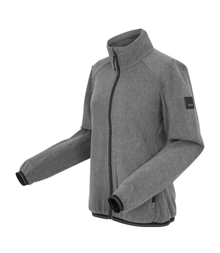 Womens/ladies Bayhill Zipped Fleece Jacket Seal Grey Regatta