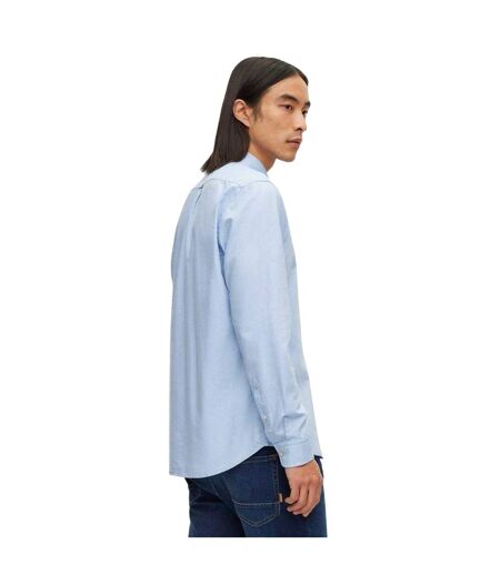 Mens Rickert Oxford Shirt Blue Boss