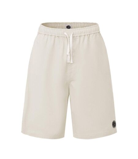 Mens Cotton Casual Shorts Black Pretty Green