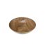 Lot de 6 Assiettes Creuses Mood 22cm Marron-1