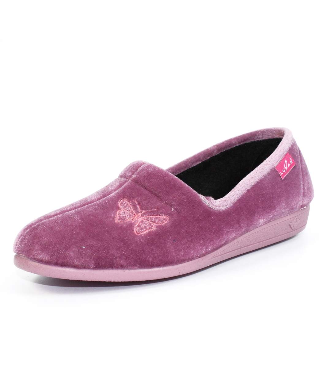 Chaussons femme rose Lunar-4