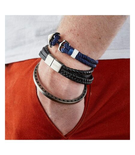 Bracelet noir homme geographical norway 315067 - taille unique