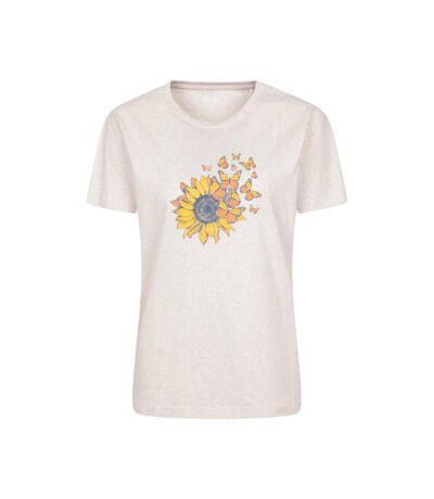 T-shirt femme beige clair Mountain Warehouse