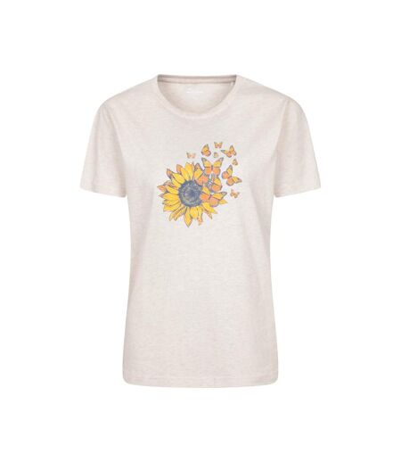 T-shirt femme beige clair Mountain Warehouse