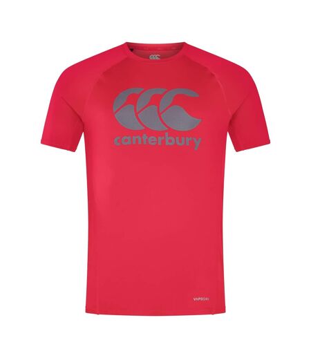 Mens Big Logo Super Light T-shirt Flag Red Canterbury