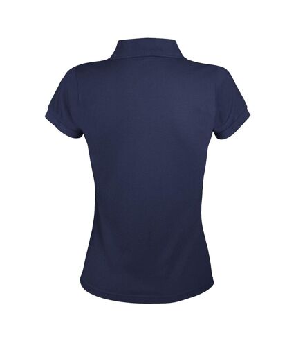 SOLs Womens/Ladies Prime Pique Polo Shirt (French Navy)