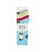 Lot de 5 chaussettes mi-mollet à motif jacquard pour femme-2