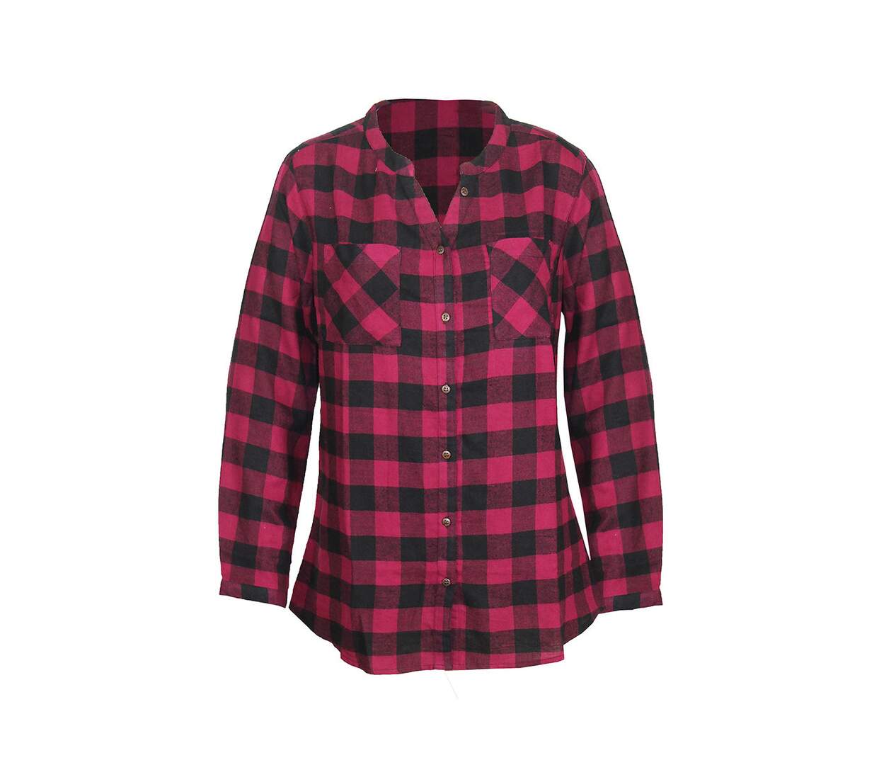Chemisier Femme Coton Gratté à Carreaux Lexic1 (Mayflower)-5