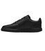 Mens Vision Low Leather Trainers Triple Black Nike-3