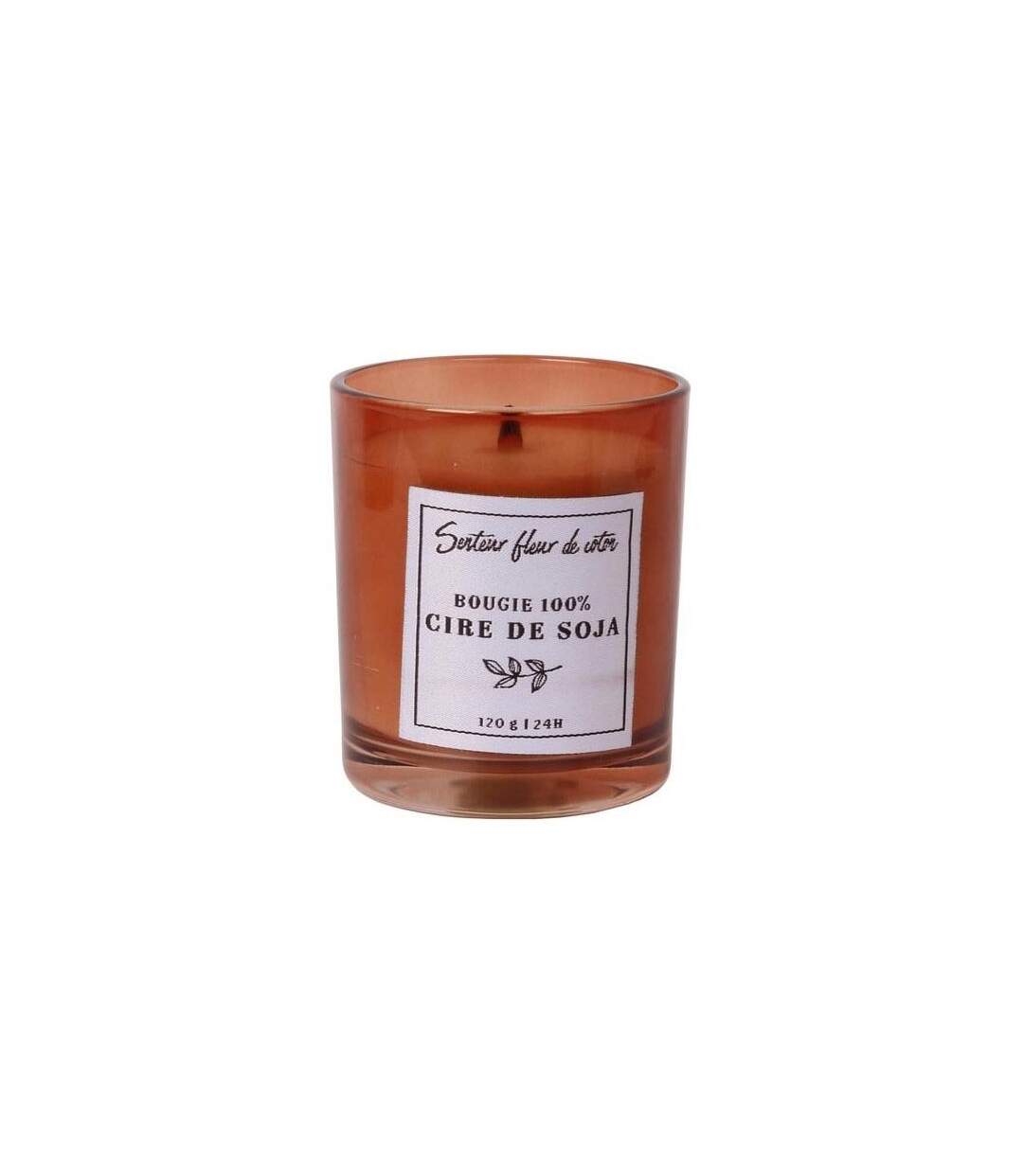 Bougie cire de soja senteur fleur de coton