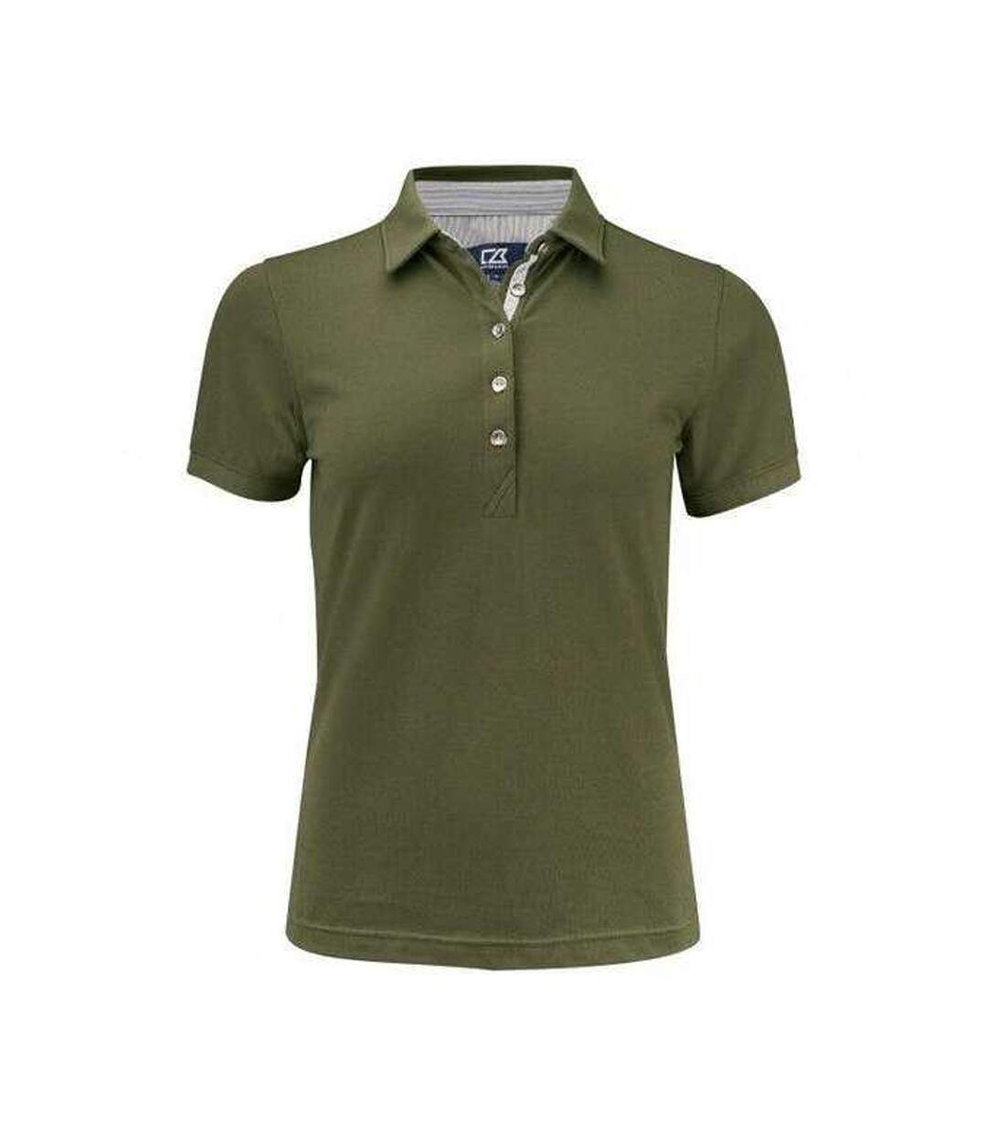 Womens/ladies Advantage Premium Polo Shirt Ivy Green Cutter & Buck-1