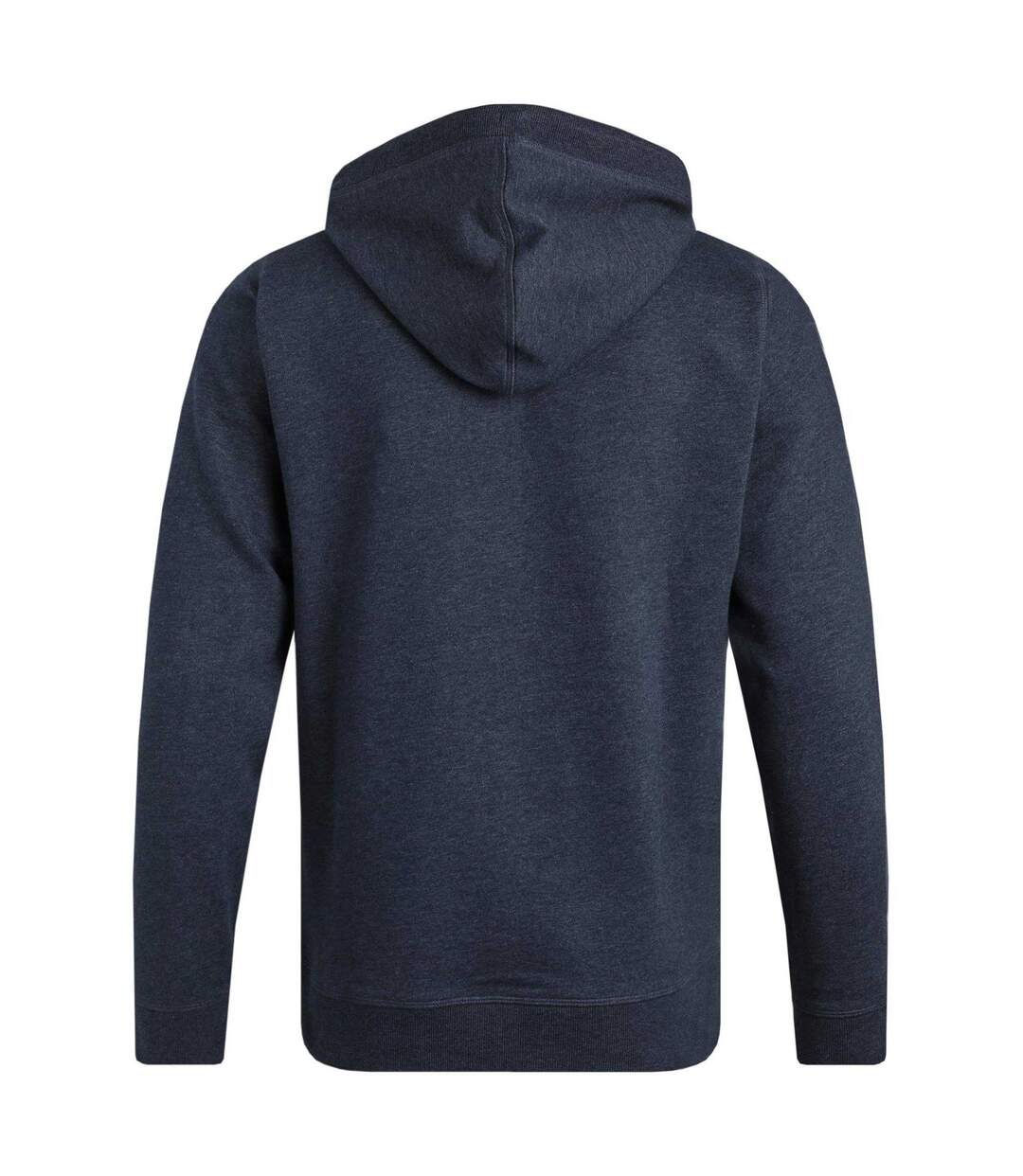 Mens bryant graphic print pull over hoodie dark navy Weird Fish-2