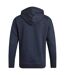 Mens bryant graphic print pull over hoodie dark navy Weird Fish-2