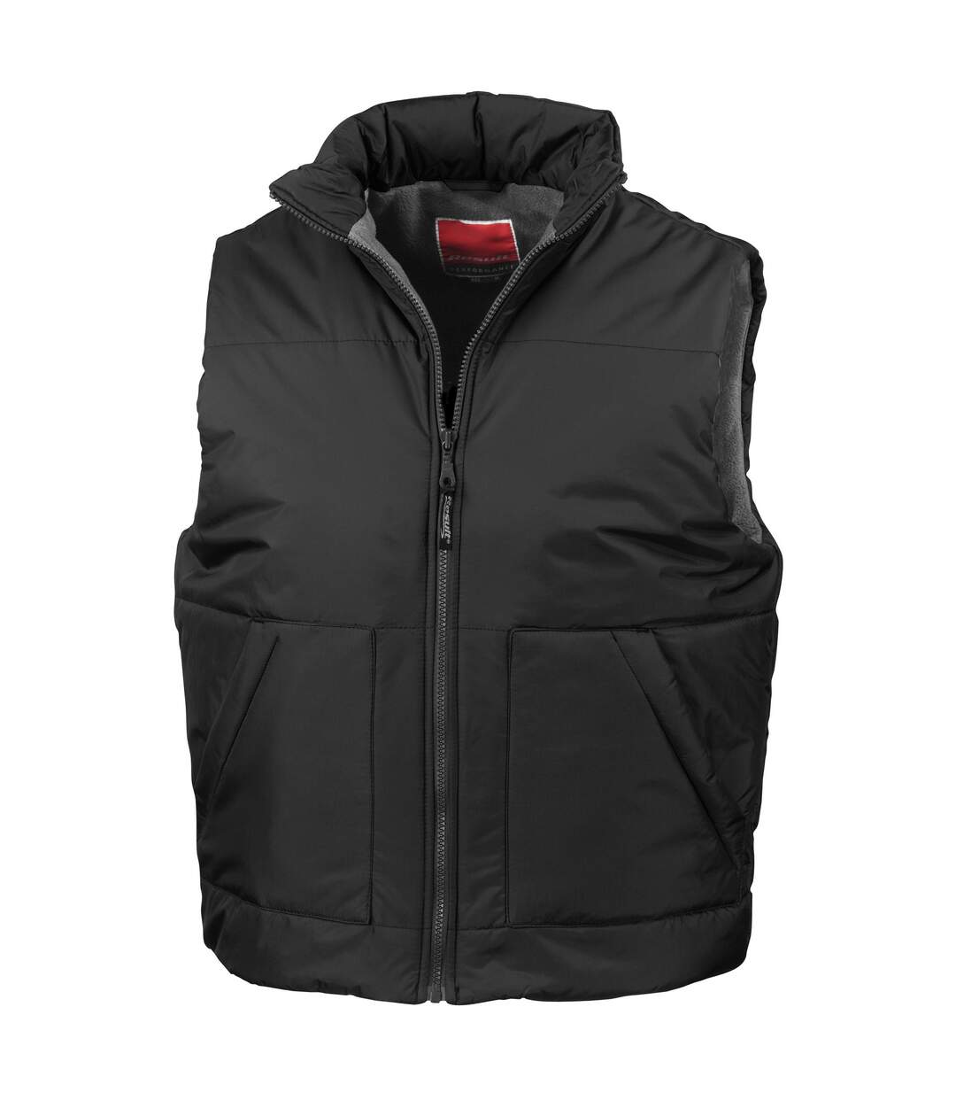 Gilet Polaire Imperméable Respirant Femme Noir Result-2