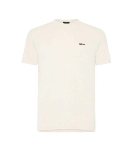 Mens Logo Regular T-shirt White Boss