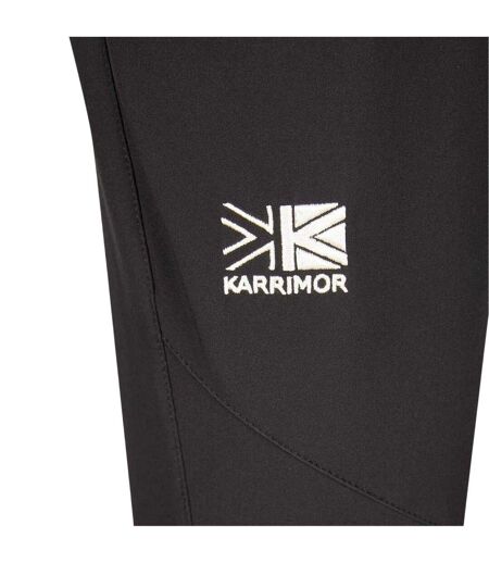 Mens Plain Cargo Trousers Black Karrimor